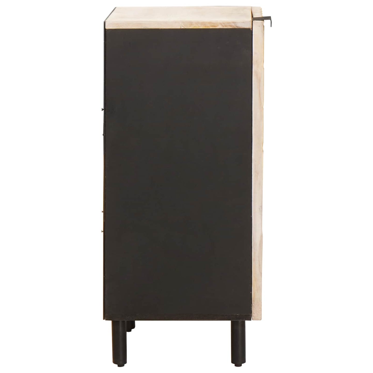 Credenza con porta Finitura Bianco Lavato 40 x 33 x 75 cm