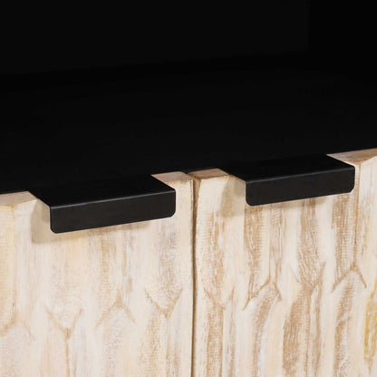 Credenza con porta Finitura Bianco Lavato 60 x 33 x 75 cm | homemem39