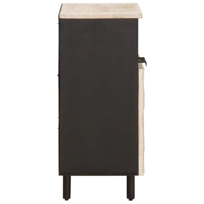 Credenza con porta Finitura Bianco Lavato 60 x 33 x 75 cm | homemem39
