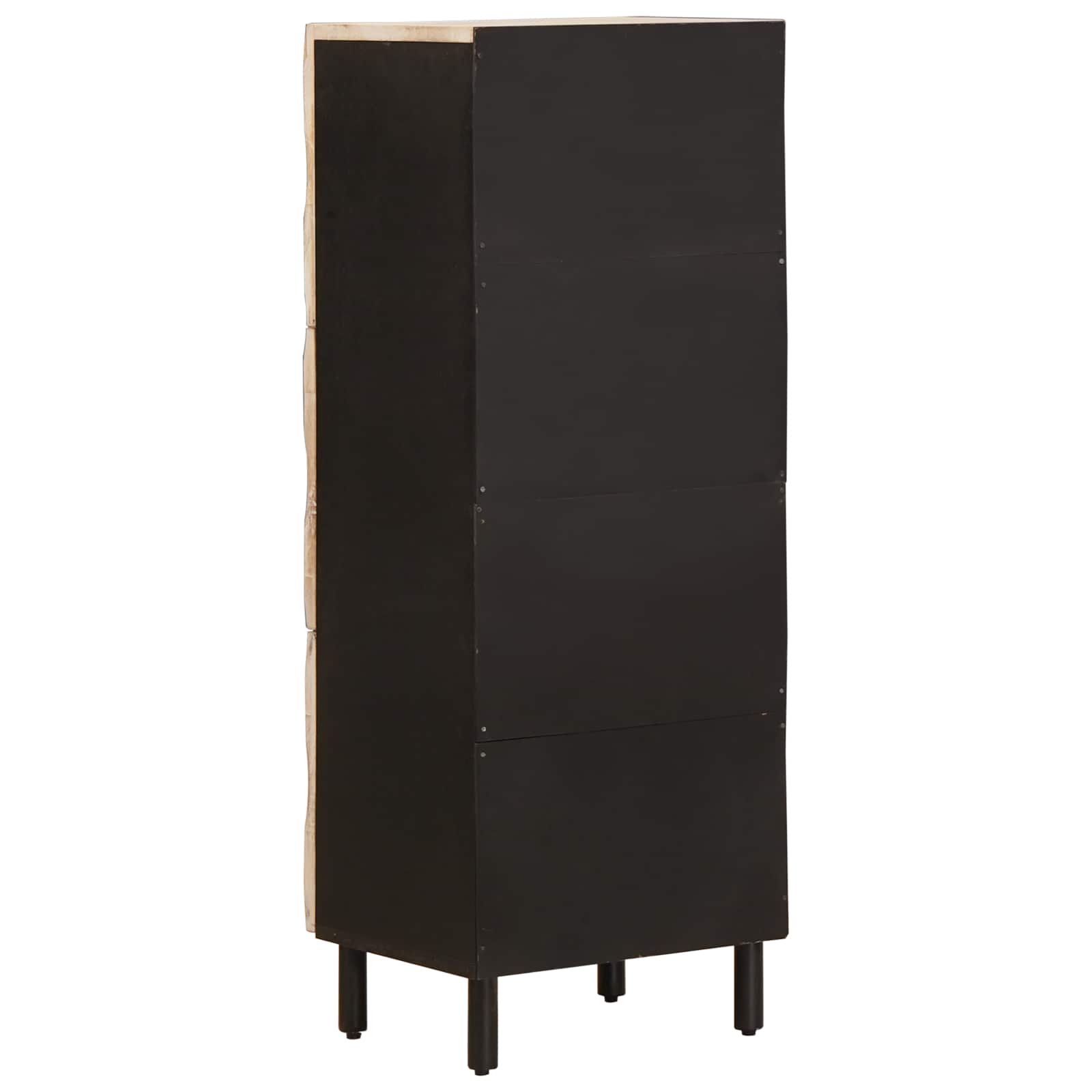 Credenza con porta Finitura Bianco Lavato 40 x 33 x 110 cm | homemem39