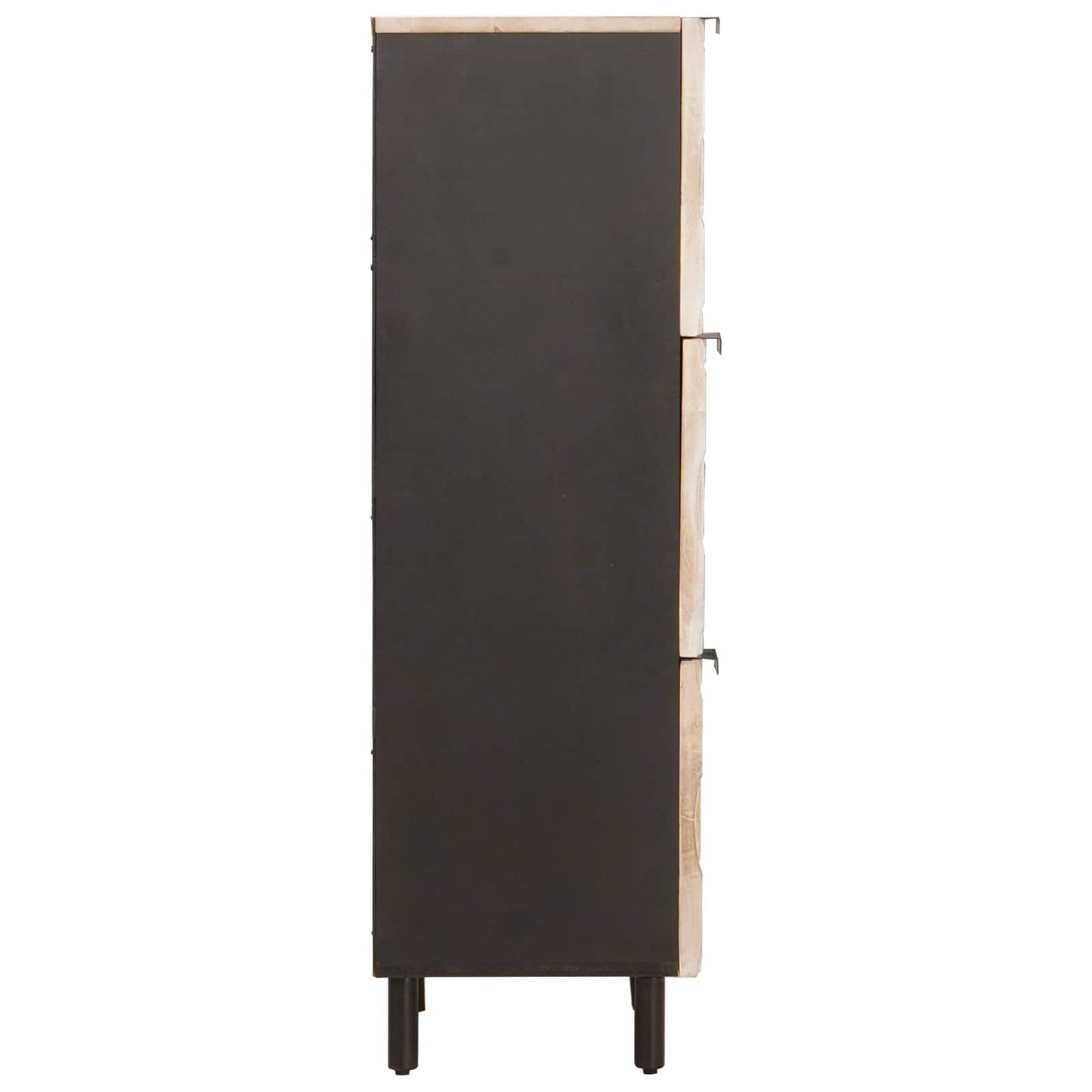Credenza con porta Finitura Bianco Lavato 40 x 33 x 110 cm | homemem39
