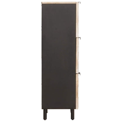Credenza con porta Finitura Bianco Lavato 40 x 33 x 110 cm | homemem39