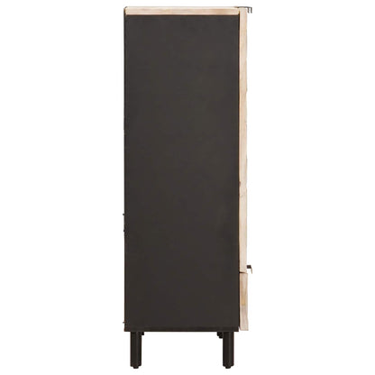 Credenza con cassetto Finitura Bianco Lavato 60 x 33 x 100 cm
