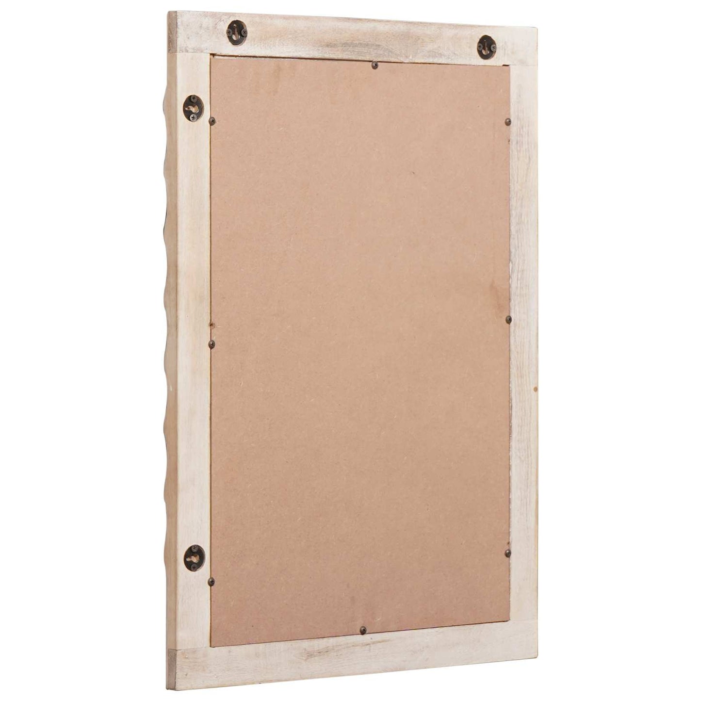 Specchio da bagno Finitura Bianco Lavato 50 x 70 x 2,5 cm