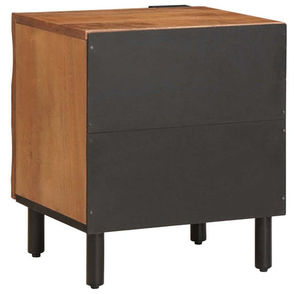 Armadio da Notte 2 pcs Marrone 40 x 33 x 46 cm | homemem39