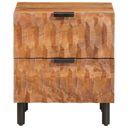 Armadio da Notte con cassetto Marrone 40 x 33 x 46 cm | homemem39