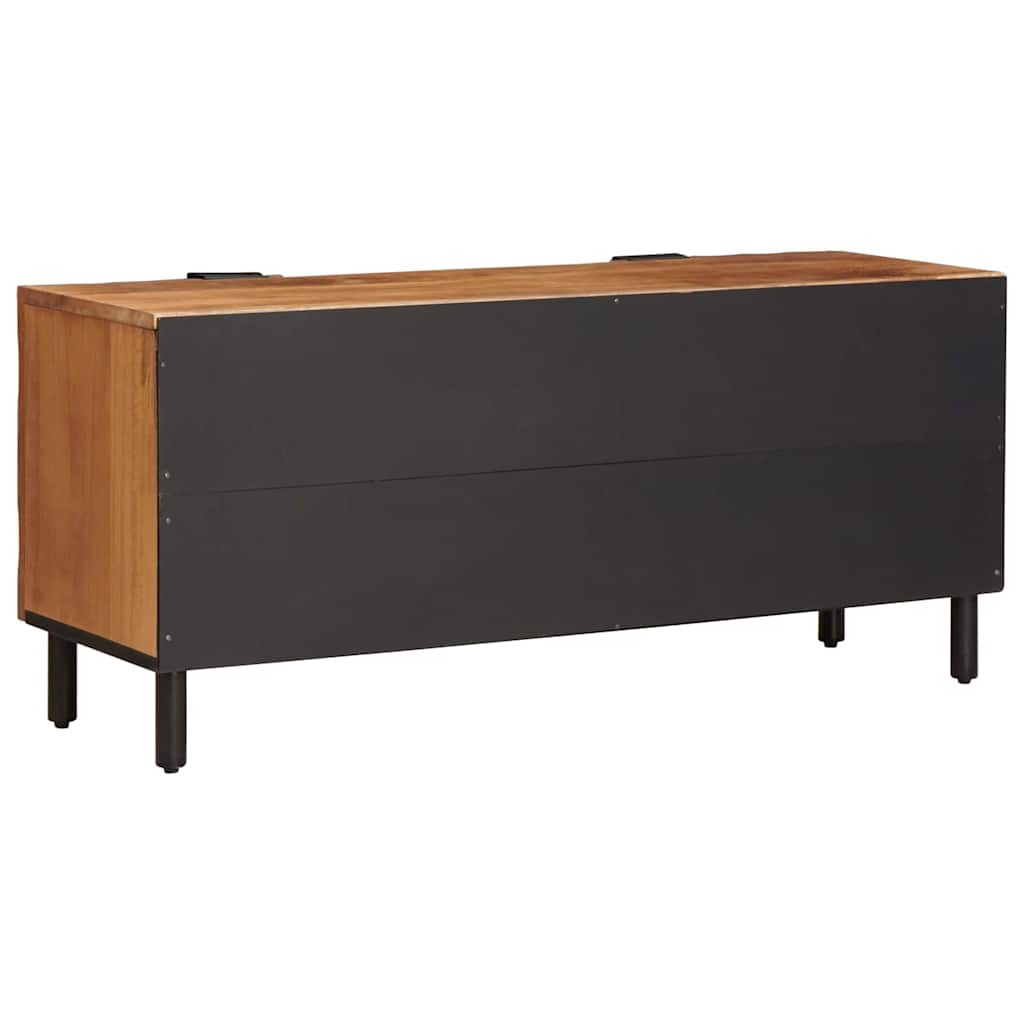 Mobile TV con porta Finitura Marrone Acacia 105 x 33 x 46 cm | homemem39