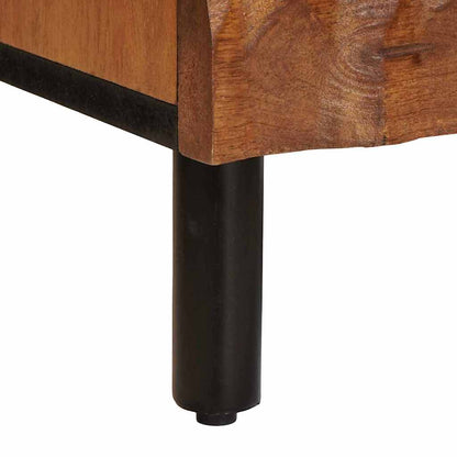 Armadio da Notte con cassetto Marrone 40 x 33 x 46 cm | homemem39