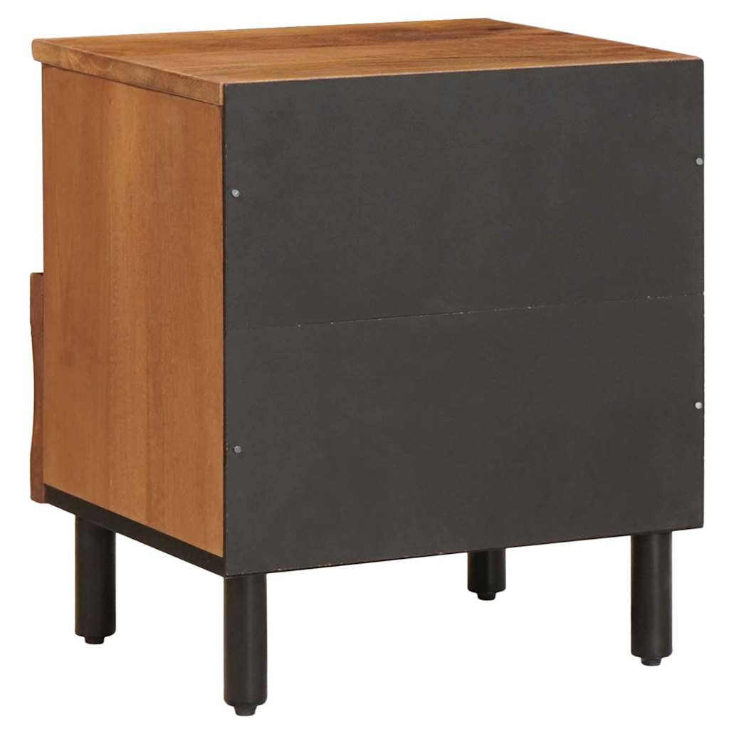 Armadio da Notte con cassetto Marrone 40 x 33 x 46 cm | homemem39