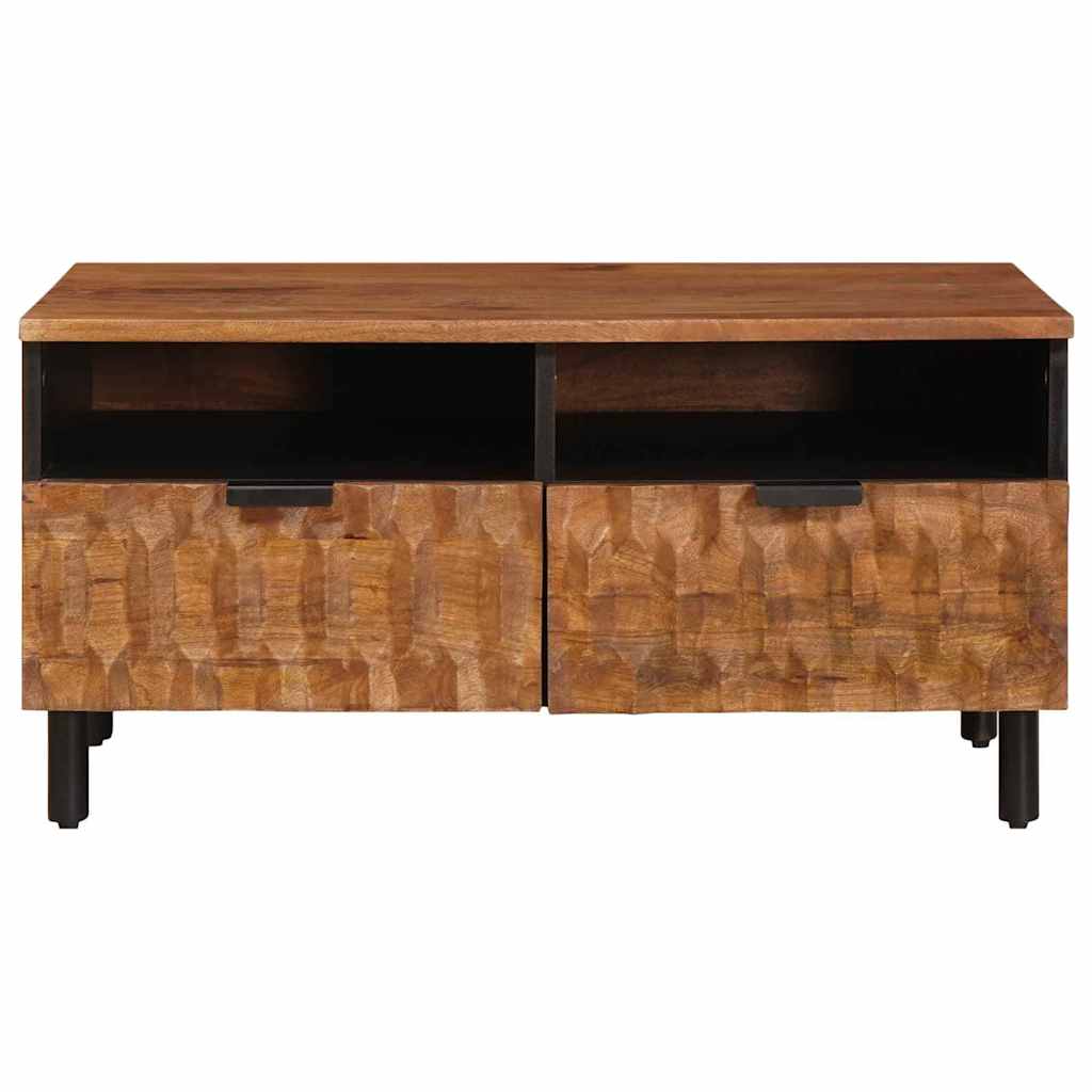 Tavolino da salotto con cassetto Marrone 80 x 54 x 40 cm