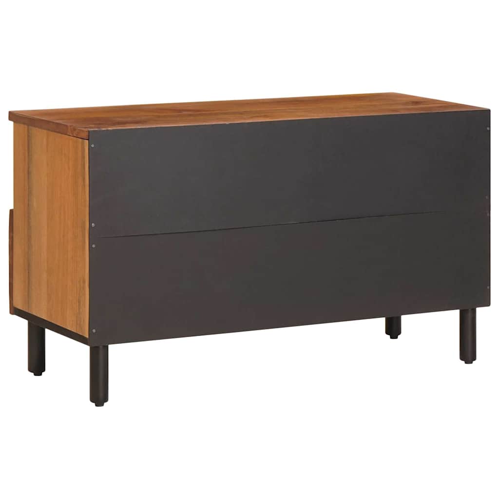 Mobile TV con cassetto Finitura Marrone Acacia 80 x 33 x 46 cm | homemem39