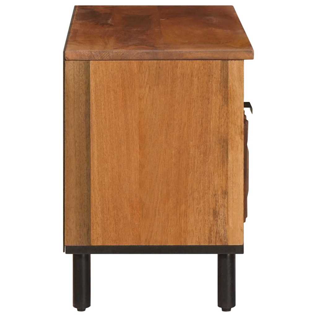 Mobile TV con cassetto Finitura Marrone Acacia 80 x 33 x 46 cm | homemem39