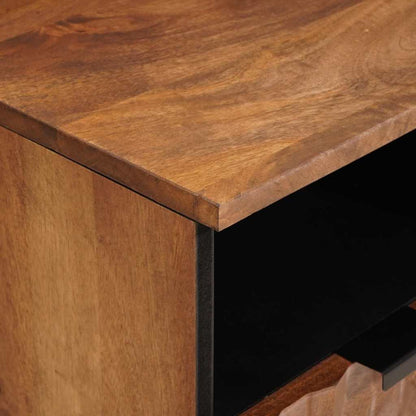 Mobile TV con cassetto Finitura Marrone Acacia 100 x 33 x 46 cm