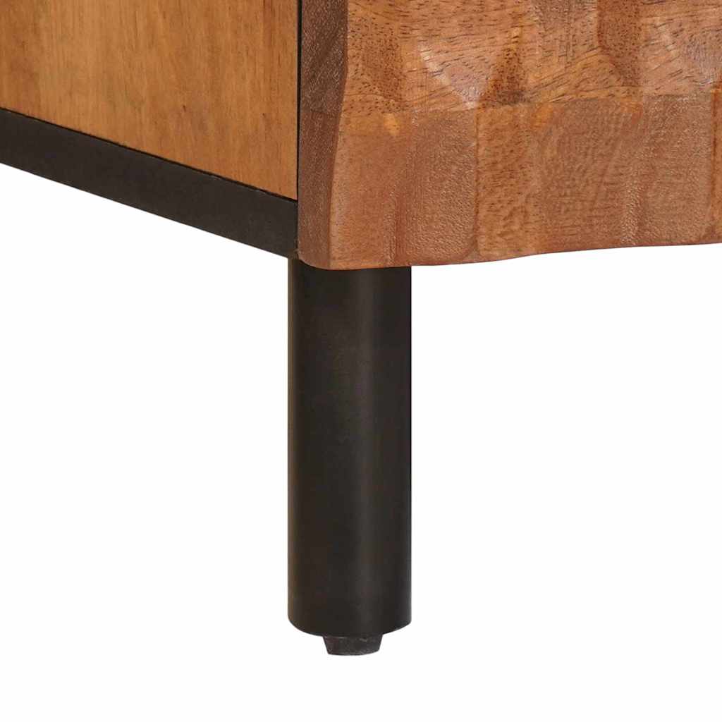 Mobile TV con cassetto Finitura Marrone Acacia 100 x 33 x 46 cm | homemem39