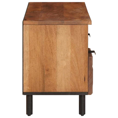 Mobile TV con cassetto Finitura Marrone Acacia 100 x 33 x 46 cm