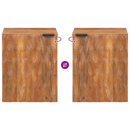 Mobile Appeso da Bagno con lo scaffale Marrone 38 x 33 x 48 cm