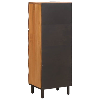 Credenza con porta Finitura Marrone Acacia 40 x 33 x 110 cm | homemem39
