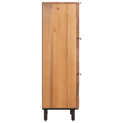 Credenza con porta Finitura Marrone Acacia 40 x 33 x 110 cm | homemem39