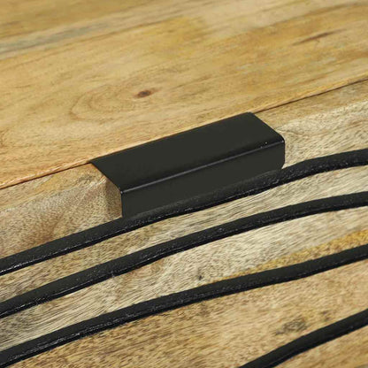 Credenza Marrone 60 x 33.5 x 75 cm Legno massello di mango - homemem39