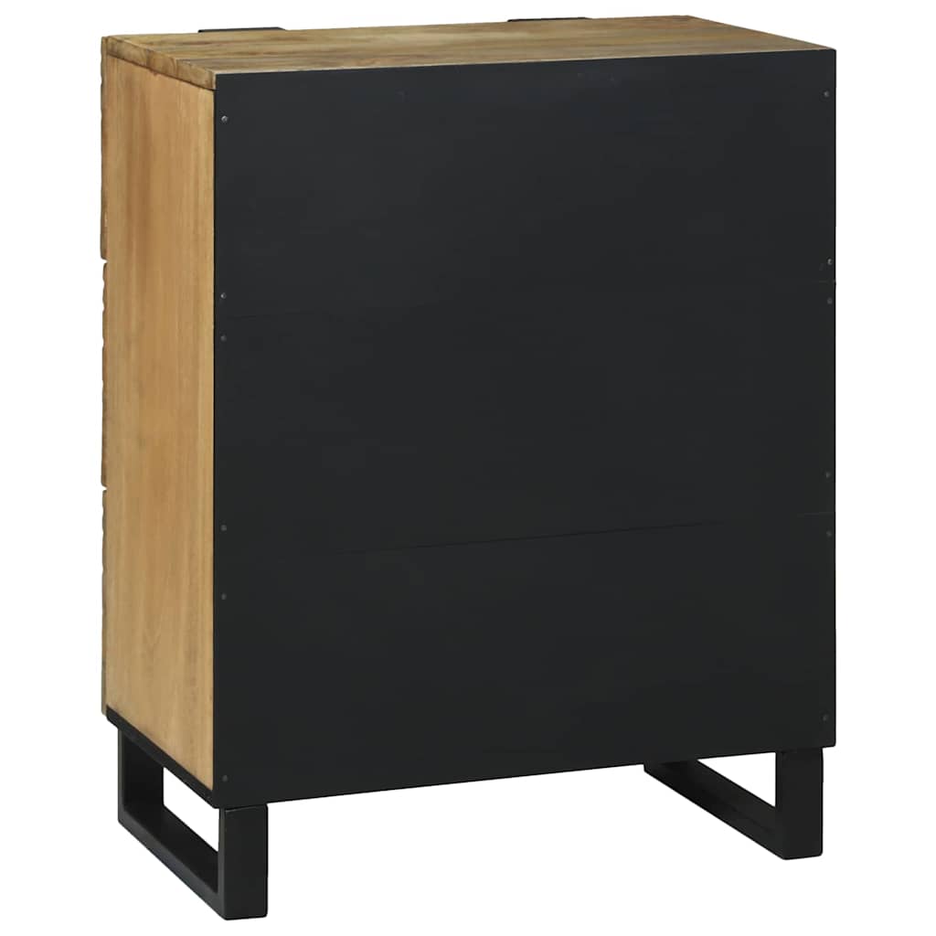 Credenza Marrone 60 x 33.5 x 75 cm Legno massello di mango - homemem39