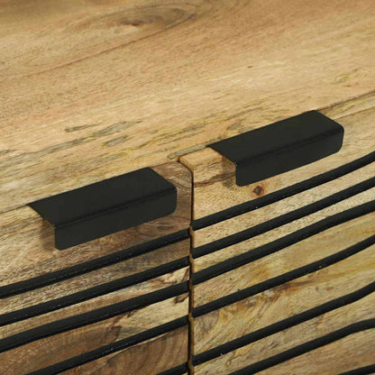 Tavolino da salotto Marrone e Nero 80 x 50 x 40 cm | homemem39