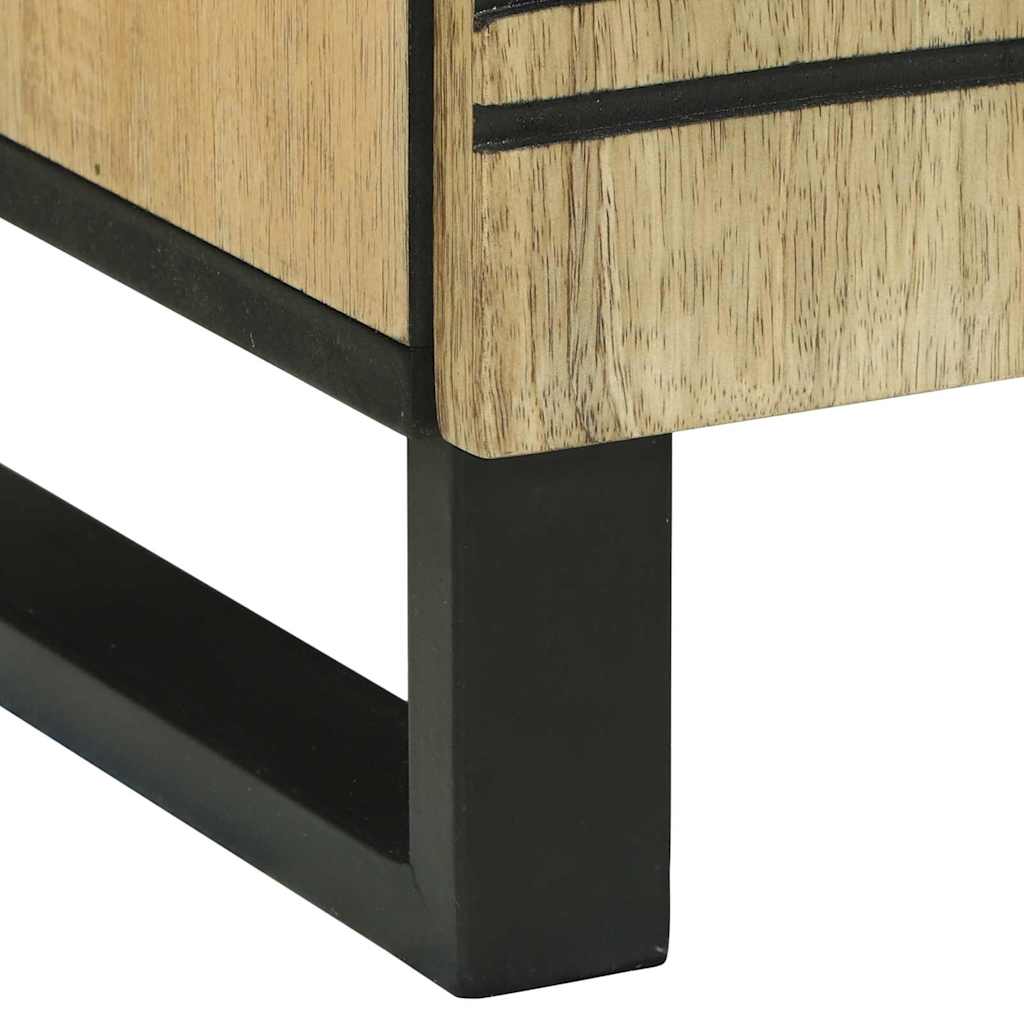 Armadio da Notte con cassetto Marrone 50 x 33 x 62 cm