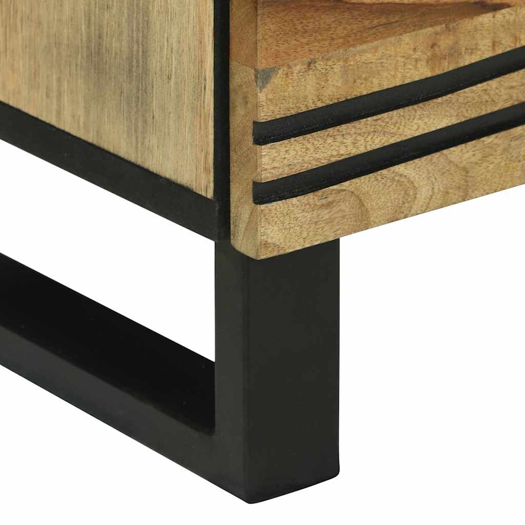 Armadio da Notte con cassetto Marrone 50 x 33 x 62 cm