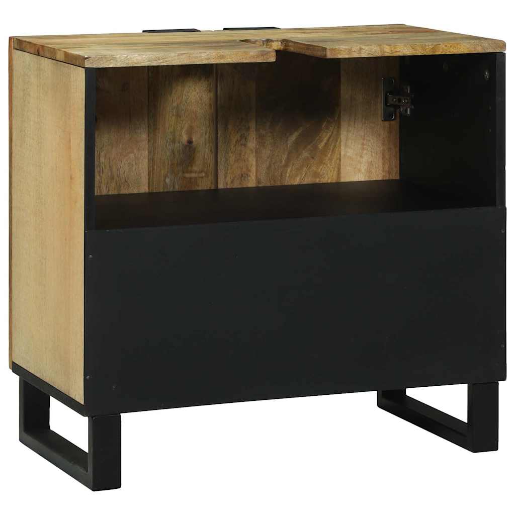 Armadio per Lavabo da Bagno con porta Marrone 62 x 33 x 58 cm | homemem39