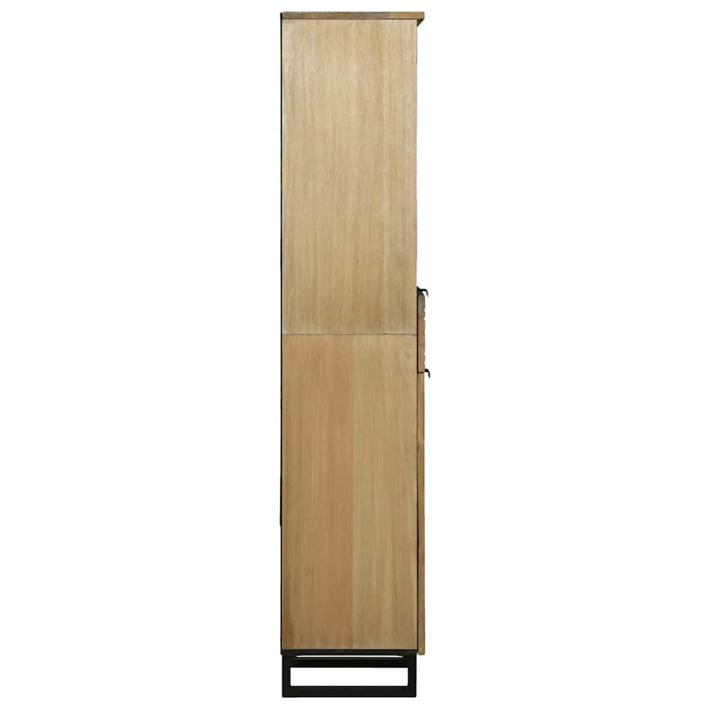 Mobile da Bagno Naturale 38 x 33 x 160 cm Legno ingegnerizzato
