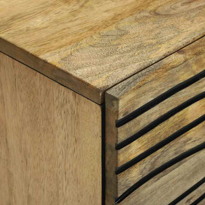 Credenza Marrone 40 x 33 x 75 cm legno massello di mango
