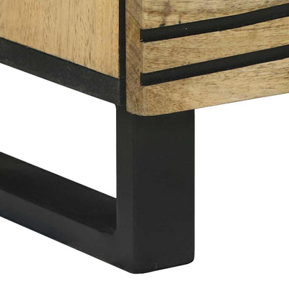 Credenza Marrone 40 x 33 x 75 cm legno massello di mango