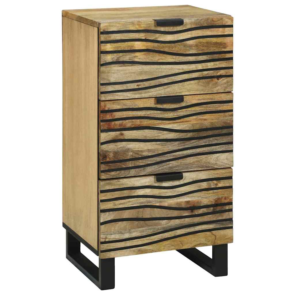 Credenza Marrone 40 x 33 x 75 cm legno massello di mango - homemem39