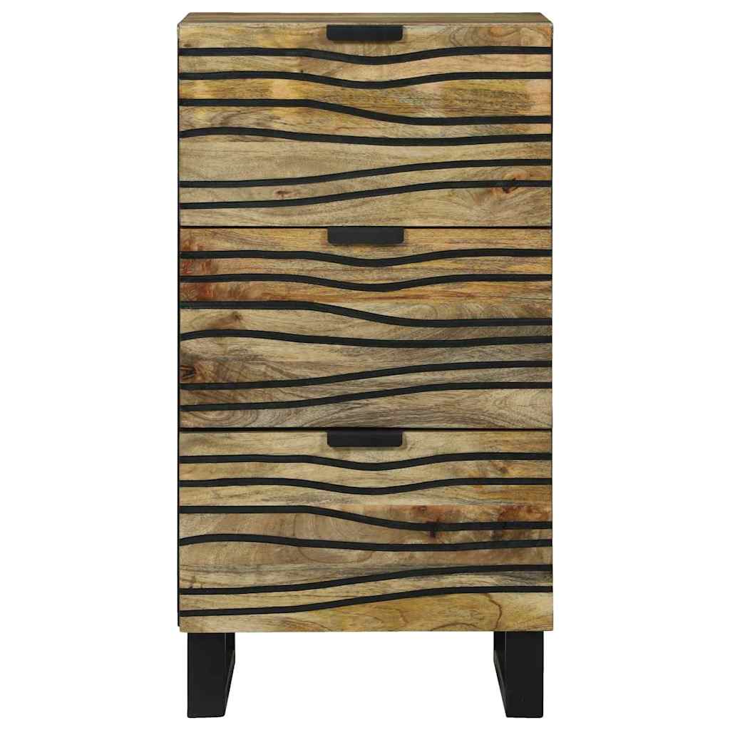 Credenza Marrone 40 x 33 x 75 cm legno massello di mango