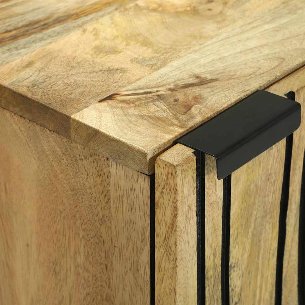Sideboard Marrone 40 x 33 x 75 cm legno massello di mango - homemem39