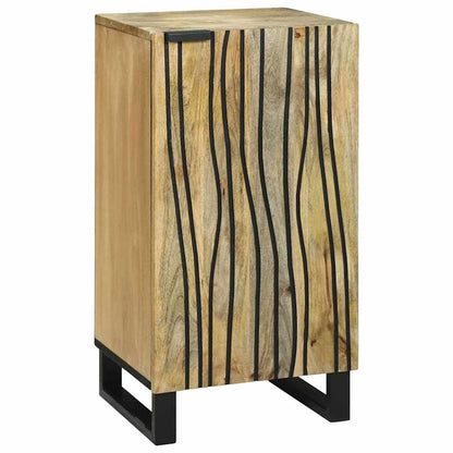 Sideboard Marrone 40 x 33 x 75 cm legno massello di mango - homemem39