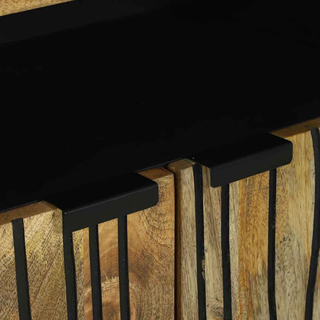 Credenza Marrone 60 x 33 x 75 cm legno massello di mango - homemem39