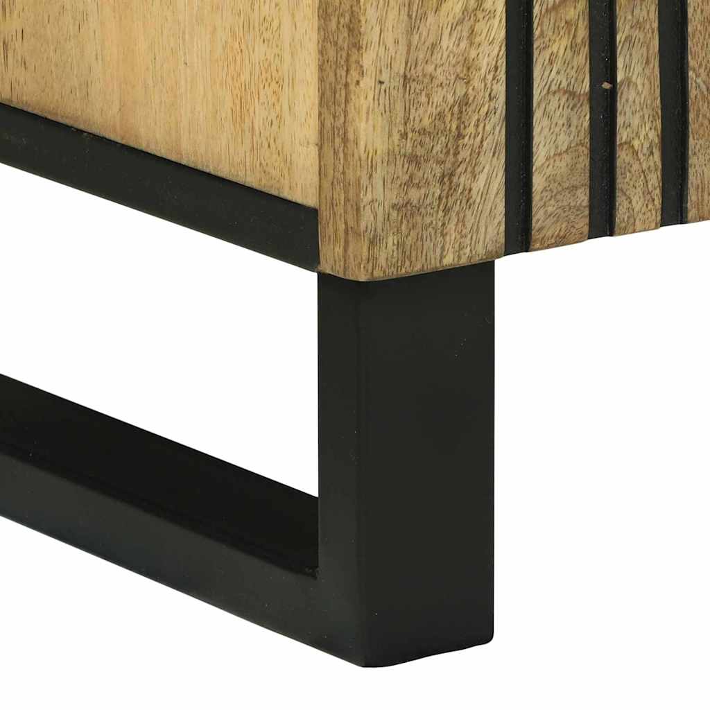 Credenza Marrone 60 x 33 x 75 cm legno massello di mango - homemem39