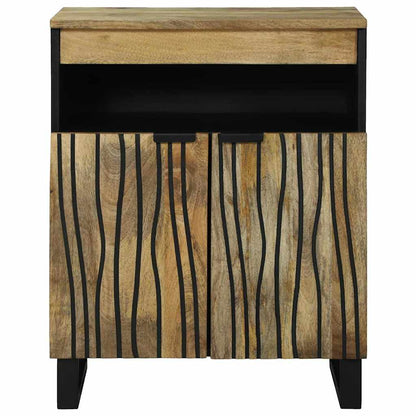 Credenza Marrone 60 x 33 x 75 cm legno massello di mango - homemem39