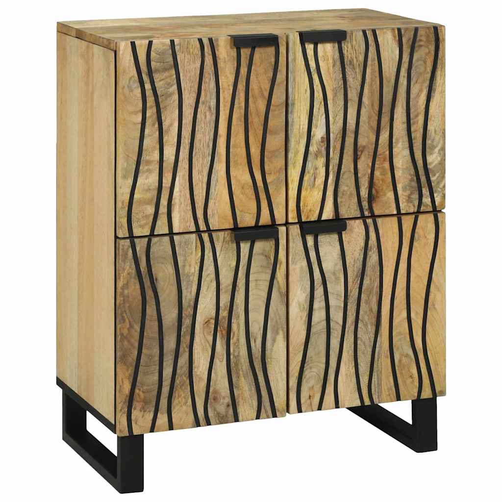 Credenza Marrone 60 x 33 x 75 cm legno massello di mango - homemem39