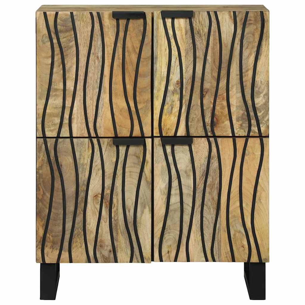 Credenza Marrone 60 x 33 x 75 cm legno massello di mango - homemem39