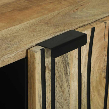 Sideboard Marrone 90 x 33 x 75 cm legno massello di mango