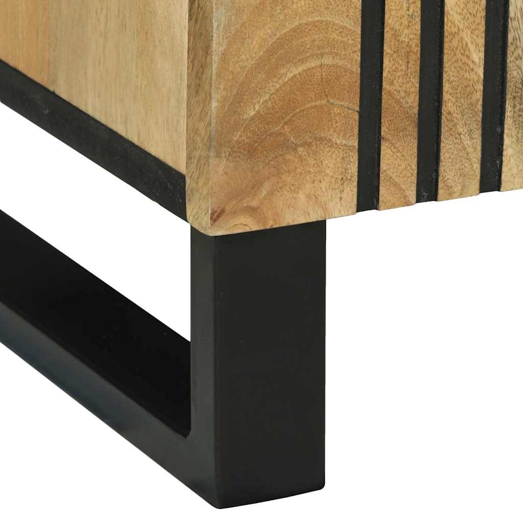 Sideboard Marrone 90 x 33 x 75 cm legno massello di mango