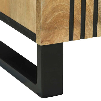 Sideboard Marrone 90 x 33 x 75 cm legno massello di mango