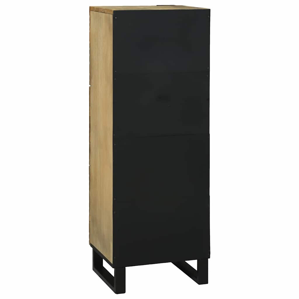 Credenza Marrone 40 x 33 x 110 cm legno massello di mango