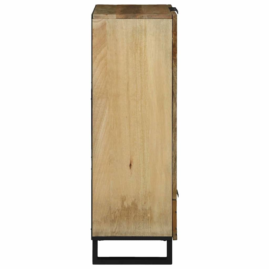 Highboard Marrone 60 x 33 x 100 cm legno massello di mango - homemem39