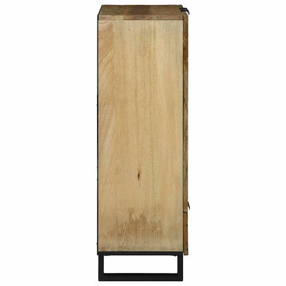 Highboard Marrone 60 x 33 x 100 cm legno massello di mango - homemem39