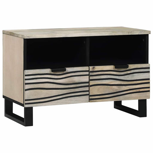 Unità TV con cassetto Bianco 70 x 33 x 46 cm Legno multistrato