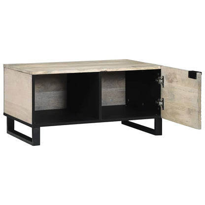 Tavolino da salotto Bianco 80 x 50 x 40 cm Legno ingegnerizzato