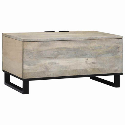 Tavolino da salotto Bianco 80 x 50 x 40 cm Legno ingegnerizzato