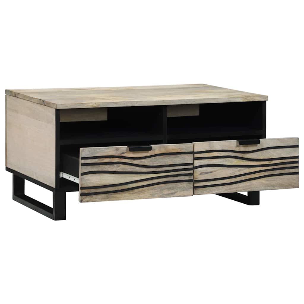 Tavolino da salotto Bianco 80 x 54 x 40 cm Legno ingegnerizzato | homemem39